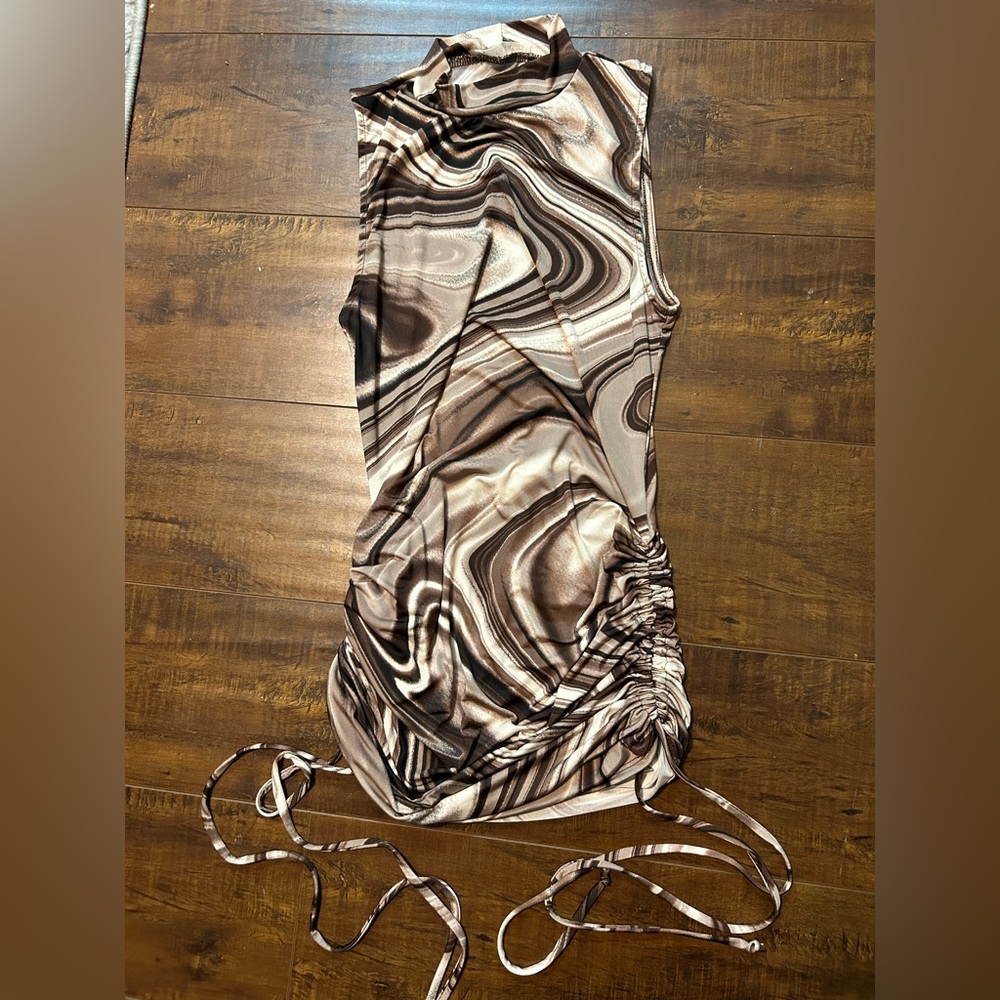 Y2k marble dress